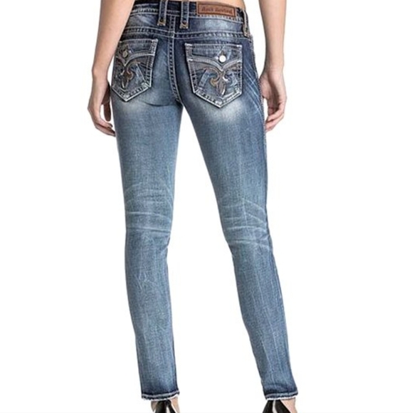 NWT Rock revival skinny jeans - Picture 3 of 6